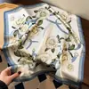 Bufanda de Seda de Hangzhou para Mujer, Moderna y Sencilla, Bufanda Cuadrada 100% Seda Genuina, Bufanda de Seda de Mora de Lujo Ligero, Colección de 53 cm