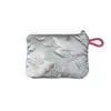 Bolsa de Cosméticos Casual con Relieve, Bolsa de Cosméticos de Color Sólido con Lazo para Llevar, Monedero de Corazón con Asa, Bolsa para Auriculares, Bolsa Sanitaria