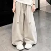 Tendência de Moda 2026 Conjunto Verão Novo Estilo Coreano Personalidade Tomara que Caia Manga Curta Calça Comprida Casual Conjunto de Duas Peças