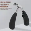 Cortador de Unhas Novo Transfronteiriço com Cabeça Curva, Abertura Grande, Cortador de Unhas com Lâmina Secundária, Cortador de Unhas com Armazenamento Anti-Salpicos