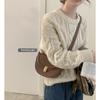 Bolsa Pequeña con Textura Nicho Retro Personalizada OEM para Mujer 2022 Nueva Bolsa de Silla de Montar Simple Versátil Bandolera