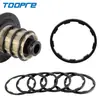 TOOPRE junta de piñón de cassette tipo ranura para bicicleta de montaña anillo de junta de base de piñón de cassette base de piñón de buje de bicicleta de carretera junta de ajuste fino