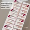 Parches para Uñas Ojo de Gato Portátiles Hechos a Mano para Manicura Removibles Venta Caliente Transfronteriza Uñas Postizas Acabadas Tiras de Uñas Pre-Hechas