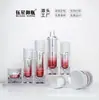 Material de Embalagem Personalizado para Conjunto de Produtos de Skincare de Parede Grossa em PETG Embalagem Secundária para Emulsão Aquosa Prensada Essência Creme para Rosto e Olhos Plástico