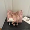 Bolso texturizado de moda transfronterizo para mujer, nuevo modelo de verano 2026, bolso de hombro con estampado de estrellas, bolso de axila para el trabajo