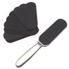 Lima de Pies de Acero Inoxidable Transfronteriza 10 Piezas de Papel de Lija Exfoliante Piel Muerta Pulido de Pies Exfoliante Lima de Pies Placa Herramienta de Pulido para Pedicura