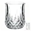 Venta al por mayor de fábrica vaso de bala de vidrio copa pequeña transparente copa de vino extranjera copa de un trago copa de vino blanco wonton copa para licores