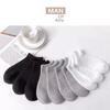 Meias masculinas de cano médio outono algodão puro preto e branco cor sólida cano longo outono e inverno desodorante absorventes de suor meias ins meias masculinas da moda