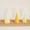 Molde de Vela Artesanal Cone, Cone Pentagonal, Cone de Cinco Lados, Cone Estrela Hexagonal, Peça Plástico Acrílico Criativo