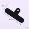 Novo Cordão Colorido Simples de PVC para Celular com Clipe, Espaçador, Estojo de Celular Removível Anti-Perda, Porta-Cartão Fixo para Mulheres