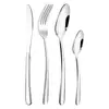 Juego de Cubiertos de Acero Inoxidable 304 para Hogar, Hotel, Cuchillo para Bistec, Tenedor, Cuchara, Cuchara de Postre, Tenedor de Fruta, Se Puede Imprimir el Logo