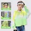 Ropa de Protección Solar para Niños Estilo Nuevo 2026 Nuevo Modelo Chaqueta de Seda de Hielo de Verano para Niños Abrigo Delgado Protección UV