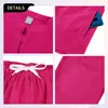 Traje de Cirugía sin Mangas para Mujer, Uniforme de Enfermería, Uniforme Médico, Ropa de Trabajo al por Mayor para Belleza y Peluquería