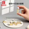 3ml Venta al por mayor Resistente a Altas Temperaturas de Presión Ámbar Transparente Frasco para Aceites Esenciales 5ml Muestra Botella Sellada Botella Vacía Cosméticos