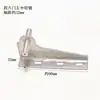 Refrigerador Comercial Bisagra Puerta Espumada Puerta de Cristal Bisagra Shengbao Xuecun Hangguan Cuatro-Seis Puertas Eje Giratorio Frío Plano Accesorios