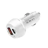 Cargador de Coche Transfronterizo Pd30W Adecuado para Huawei, Apple, Xiaomi Carga Súper Flash, Carga Rápida 60W Cargador de Coche Multi-Puerto
