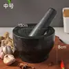 Mortero de Ajo Piedra de Mortero Natural Herramienta Doméstica para Machacar Ajo Olla para Moler Medicina Molinillo Pasta de Ajo Machacando Triturando Pelando Prensa de Ajo Ajo Pinza de Ajo