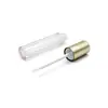 Suministro de fábrica tubo vacío de brillo labial de plástico material de empaque de brillo labial de maquillaje 2.5-4mL inyección tubo redondo transparente de brillo labial