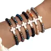 Tendência de Moda Europeia Pulseira Cruzada de Personalidade Conjunto Feminino Design Retrô Pulseiras Empilháveis Atacado