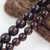 Pulsera de Sándalo Rojo de Zambia Estrella Dorada Africana Palo de Rosa 108 Cuentas Cuentas de Oración para Hombres y Mujeres Pulsera de Estilo Clásico Chino