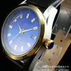 Nuevo Calendario Impermeable Reloj de Mujer Estudiantes Femeninas Moda Coreana Moda Cara Azul Reloj de Hombre Oem