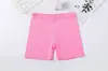 Pantalones cortos de algodón puro para niñas, ideales para el verano, estilo ciclista, con estampado de colores pastel. Leggings de baile y pantalones de seguridad.