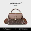 Fábrica de Origem Canguru Barney Moda Versátil Bolsa Feminina de Ombro Único Transversal Simples Retrô Clássica Atacado Dropshipping