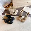 Botas de couro estilo cowboy para meninas 2026 primavera/outono botas de salto plataforma estilo coreano botas de balé bico redondo fivela de cinto botas da moda cool