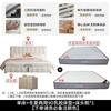 Cama Moderna Minimalista de Alta Gama con Tejido Tecnológico, 1.5X 2m, para Uso en Casa, Cama Matrimonial, Cama de Bodas, Cama Matrimonial 1.8X 2m