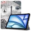 Para 2024 Capa Protetora para Tablet iPad Air 11 Capa Dura Dobrável Tripla Capa Protetora para Apple Air 11 Polegadas