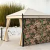 Toldo de Tenda Transfronteiriça Secagem Rápida Repelente à Água e à Prova de Umidade Cortina de Piquenique ao Ar Livre Cortina de Acampamento