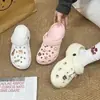 Otoño e Invierno Nuevos Zuecos Marrones para Cachorro de Guitarra Accesorios Fuente de Fábrica Hebilla de Zapato Zuecos Hebilla de Zapato Extraíble