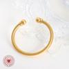 Anillo Simple Grueso Estilo Coreano Hilo Rayado Pulsera Ligera Elástica Ajustable Joyería de Trabajo para el Cabello para Mujer