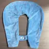 Bolsa de agua caliente para terapia de calor en la columna cervical, un calentador de cuello con forma de U, diseñado para el cuello y los hombros, con un diseño engrosado y a prueba de explosiones