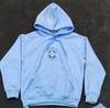 Sudadera de Felpa Bordada Personalizada al por Mayor Europea y Americana Pantalones Cortos Traje Sudadera con Capucha Chaqueta Retro Urbano Trendy Y2K