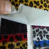 Cola de Luz Cristal Estampa de Leopardo, Filme Grete Revestido Estampa de Leopardo, Couro com Glitter Embalagem Couro Bolsas de Mão Bagagem Tecido de Couro