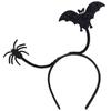 Tocado de Halloween Transfronterizo Accesorios para el Cabello Exagerados Forma Retorcida Tocado de Araña de Halloween Diadema de Calabaza Diadema del Festival de los Fantasmas