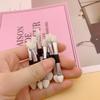 Brochas de Maquillaje Nuevas al por Mayor Pincel de Doble Extremo Sombra de Ojos Algodón Blanco Algodón de Látex Pincel para Sombra de Ojos Herramientas de Belleza Cosméticos