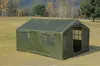 Tenda Inflável Grande para Exterior, Tenda para Conferências, Tenda para Ajuda em Desastres e Prevenção de Epidemias, Tenda de Acampamento Familiar, Casa ao Ar Livre