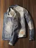 Chaqueta de Mezclilla Retro Japonesa Desgastada de Moda para Hombre 2025 Ropa Urbana Suelta Casual Versátil Ropa de Abrigo para Pareja