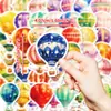 50 Pegatinas Creativas de Graffiti de Globo Aerostático, Pegatinas de Graffiti Transfronterizas de Amazon, Pegatinas Decorativas Impermeables
