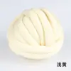 Fio Islandês Extra Grosso para DIY Artesanal, Fio Grosso com Alma, Fio de Algodão, Tira de Gelo Tira Anticolisão, Bolsas de Crochê, Saia de Cama