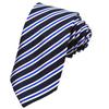 Corbata Rayada Básica Estrecha Hecha a Mano para Hombre, Nudo de Mano, Combinación de Camisa, Uniforme, Vestimenta Profesional de Negocios