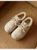 Zapatos Birkenstock para Mujer Sin Puntos Otoño/Invierno Suela Suave Suela Gruesa Versátiles Con Terciopelo Nuevo para Viajes Cotidianos Retro Punta Redonda Cómodos 2026 Storm