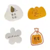 Pegatinas de Papel Especiales, Logos Personalizados para Repostería, Etiquetas de Marca Registrada, Códigos QR Personalizados para Floristerías, Pegatinas Selladoras para Vasos de Té de Leche, Impresión