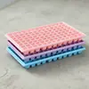 Molde para cubitos de hielo con forma de diamante grande de 96 rejillas, sin tapa, para batidos, creativo