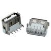Directo de fábrica 10.0*6.8 conector hembra USB de inserción trasera de 90 grados de dos pines traseros 10.0