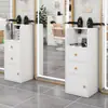 Gabinete de Herramientas para Barbería, Mesa de Herramientas para Salón de Peluquería, Carrito de Herramientas para Salón de Belleza, Gabinete Especial para Salón de Peluquería, Estante de Almacenamiento, Gabinete para Cortar el Cabello