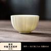 Dehua Suet Jade Porcelana Única Branca Tampa de Porcelana Tigela Sombra Verde Pintura Ouro Cerâmica Tigela de Chá Kung Fu Jogo de Chá Sancai Tigela de Chá