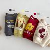 [Sin Devoluciones ni Cambios] Sudadera Infantil de Dibujos Animados con Diseños Izquierdo y Derecho, Pulóver Polar Bloque de Color para Niños Invierno Ropa de Invierno